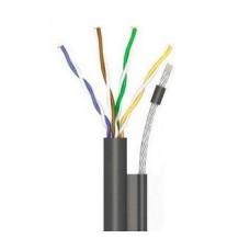 OK-Net КПП-ВП (100) UTP кат.5е, 4х2х0.51 бухта 305м Вита пара (UTP мідь зовнішній) з тросом