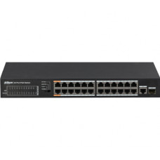 DH-PFS3125-24ET-190 24-портовий POE комутатор